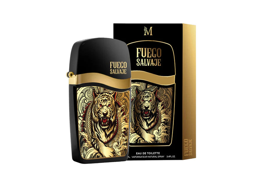 Fuego Salvaje – warm and spicy men's fragrance, 100ml Eau de Toilette